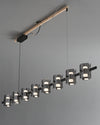 WOMO Glass Brass Linear Chandelier-WM2219B thumbnail