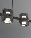 WOMO Glass Brass Linear Chandelier-WM2219B thumbnail