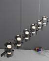 WOMO Glass Brass Linear Chandelier-WM2219B thumbnail