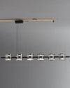 WOMO Glass Brass Linear Chandelier-WM2219B thumbnail
