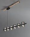 WOMO Glass Brass Linear Chandelier-WM2219B thumbnail