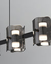 WOMO Glass Brass Linear Chandelier-WM2219B thumbnail