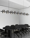 WOMO Glass Brass Linear Chandelier-WM2219B thumbnail