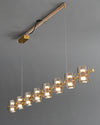 WOMO Glass Brass Linear Chandelier-WM2219B thumbnail