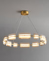 WOMO Modern Tiered Glass Chandelier-WM2220 thumbnail
