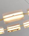 WOMO Modern Tiered Glass Chandelier-WM2220 thumbnail