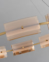 WOMO Modern Tiered Glass Chandelier-WM2220 thumbnail