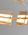 WOMO Modern Tiered Glass Chandelier-WM2220 thumbnail