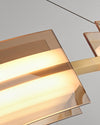 WOMO Modern Tiered Glass Chandelier-WM2220 thumbnail