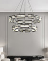 WOMO Modern Tiered Glass Chandelier-WM2220 thumbnail