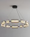 WOMO Modern Tiered Glass Chandelier-WM2220 thumbnail