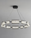 WOMO Modern Tiered Glass Chandelier-WM2220 thumbnail