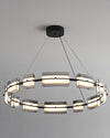 WOMO Modern Tiered Glass Chandelier-WM2220 thumbnail
