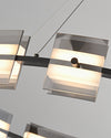 WOMO Modern Tiered Glass Chandelier-WM2220 thumbnail