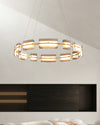 WOMO Modern Tiered Glass Chandelier-WM2220 thumbnail