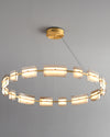 WOMO Modern Tiered Glass Chandelier-WM2220 thumbnail