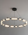 WOMO Modern Tiered Glass Chandelier-WM2220 thumbnail
