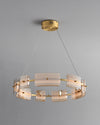 WOMO Modern Tiered Glass Chandelier-WM2220 thumbnail
