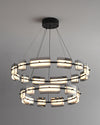 WOMO Modern Tiered Glass Chandelier-WM2220 thumbnail