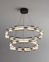WOMO Modern Tiered Glass Chandelier-WM2220 thumbnail