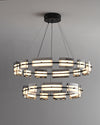 WOMO Modern Tiered Glass Chandelier-WM2220 thumbnail