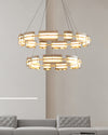 WOMO Modern Tiered Glass Chandelier-WM2220 thumbnail