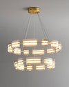 WOMO Modern Tiered Glass Chandelier-WM2220 thumbnail