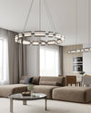 WOMO Modern Tiered Glass Chandelier-WM2220 thumbnail