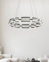WOMO Modern Tiered Glass Chandelier-WM2220 thumbnail