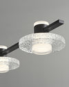 WOMO Black Linear Chandelier-WM2222 thumbnail