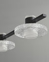 WOMO Black Linear Chandelier-WM2222 thumbnail