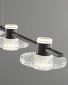WOMO Black Linear Chandelier-WM2222 thumbnail