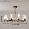 WOMO Modern Pillar Candle Chandelier-WM2250 thumbnail