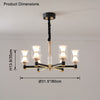 WOMO Modern Pillar Candle Chandelier-WM2250 thumbnail