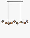 WOMO Linear Glass Globe Chandelier-WM2257 thumbnail