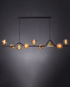 WOMO Linear Glass Globe Chandelier-WM2257 thumbnail
