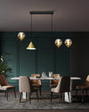 WOMO Linear Glass Globe Chandelier-WM2257 thumbnail