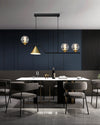 WOMO Linear Glass Globe Chandelier-WM2257 thumbnail
