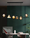 WOMO Linear Glass Globe Chandelier-WM2257 thumbnail
