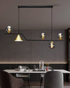 WOMO Linear Glass Globe Chandelier-WM2257 thumbnail
