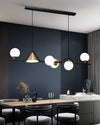 WOMO Linear Glass Globe Chandelier-WM2257 thumbnail