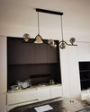 WOMO Linear Glass Globe Chandelier-WM2257 thumbnail