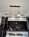 WOMO Linear Glass Globe Chandelier-WM2257 thumbnail