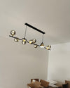 WOMO Linear Glass Globe Chandelier-WM2257 thumbnail
