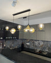 WOMO Linear Glass Globe Chandelier-WM2257 thumbnail