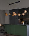 WOMO Linear Glass Globe Chandelier-WM2257 thumbnail