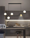 WOMO Linear Glass Globe Chandelier-WM2257 thumbnail