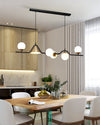 WOMO Linear Glass Globe Chandelier-WM2257 thumbnail