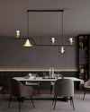 WOMO Linear Glass Globe Chandelier-WM2257 thumbnail