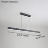 WOMO Contemporary Linear Led Pendant Light-WM2281 thumbnail